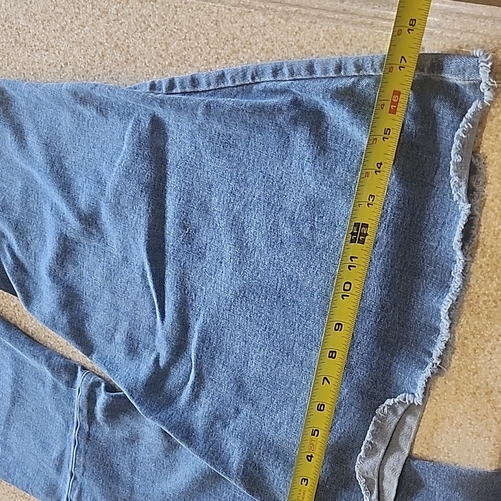 Shyanne Super Flare Distressed Western Jeans Size 28 - Picture 8 of 15